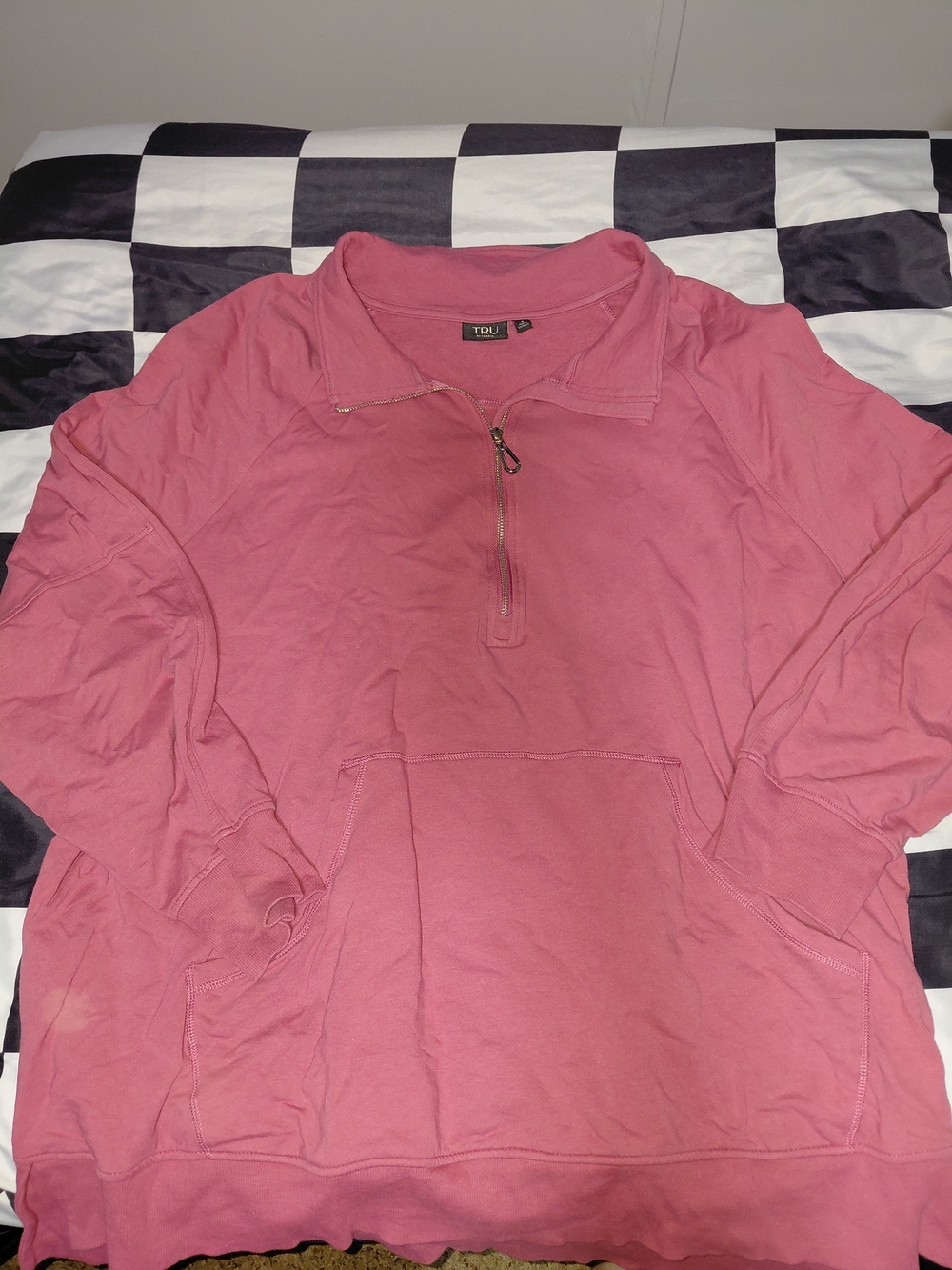 torrid Dusty Rose Half-Zip Pullover Hoodie